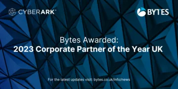 Bytes Awarded CyberArk Corporate Partner of the Year UK 2023