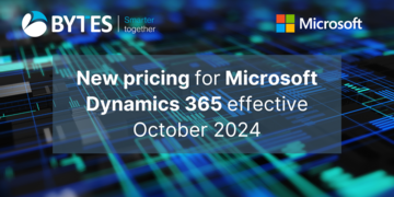 New pricing for Microsoft Dynamics 365 effective October 2024