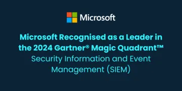Microsoft is named a leader in the Gartner Magic Quadrant