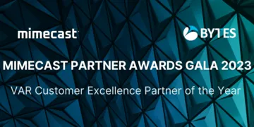 Bytes Win VAR Customer Excellence Partner of the Year 2023