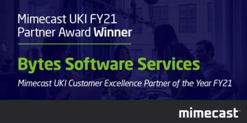 Bytes named Mimecast’s top UK partner for Customer Excellence in 2021