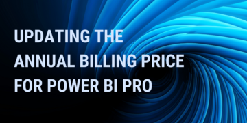 Updating The Annual Billing Price For Power BI Pro