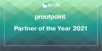 Bytes Named Proofpoint Partner of the Year 2021