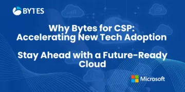 Why Bytes for CSP: Accelerating New Tech Adoption - Stay Ahead with a Future-Ready Cloud