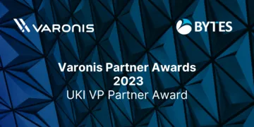 Bytes Win UKI VP Partner Award in the Varonis Partner Awards 2023!